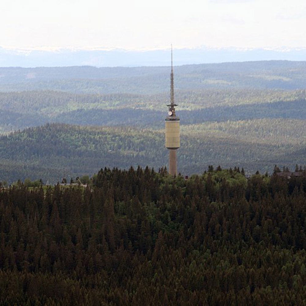 Bilde av tryvannstårnet