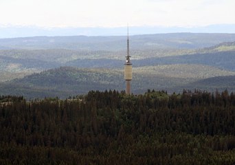 Bilde av tryvannstårnet