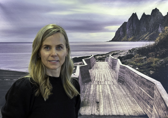 Foto av Silje Myhre Amundsen, ny leder for Nasjonale turistveger, Statens vegvesen.