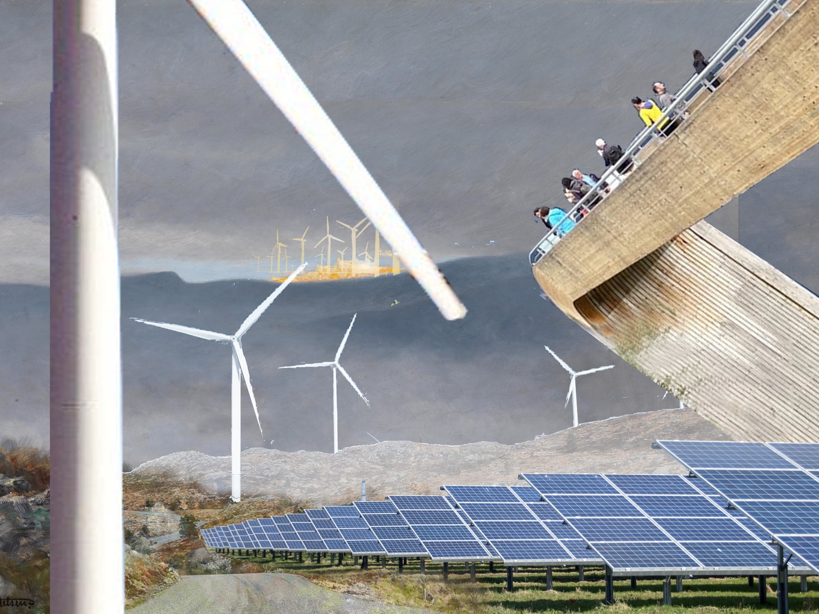 Illustrasjon av turistveger