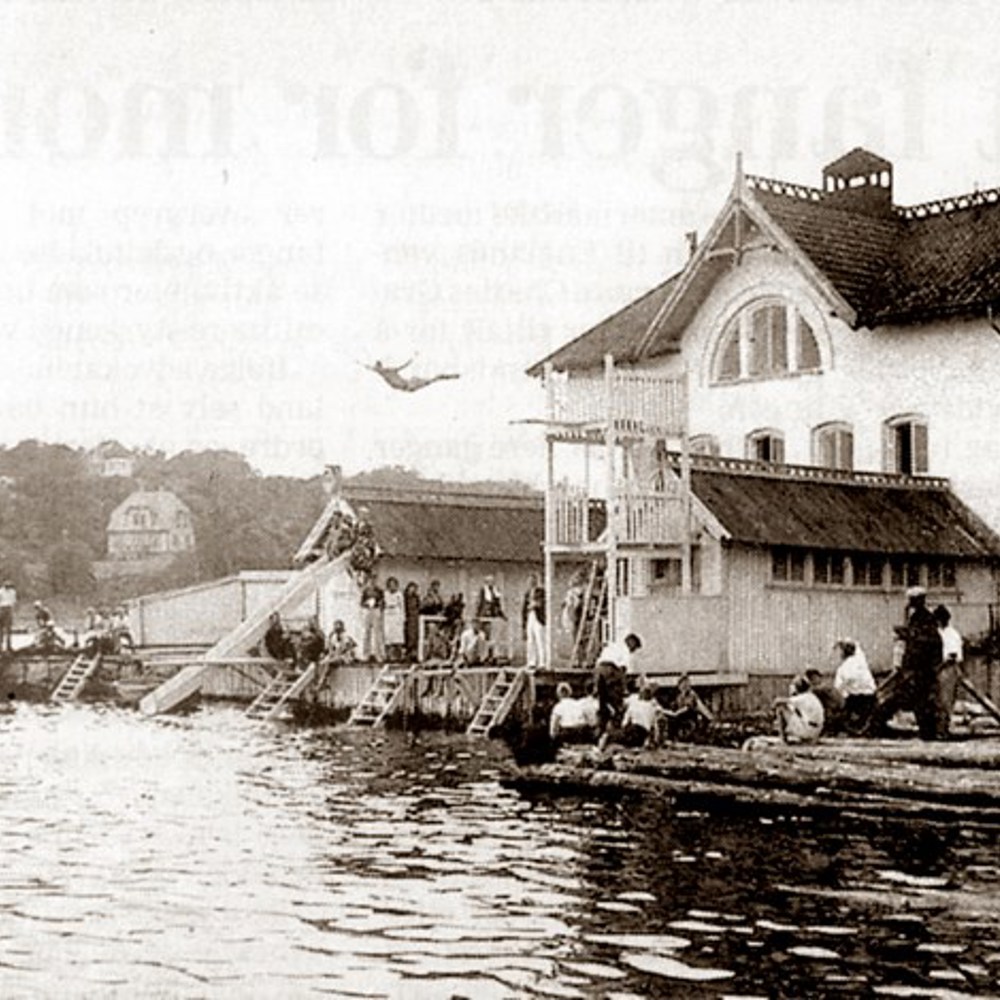 Grimstad Bad ble oppført i 1905.