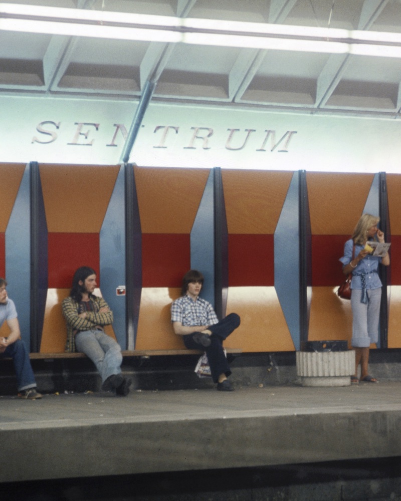 Bilde fra Sentrum stasjon