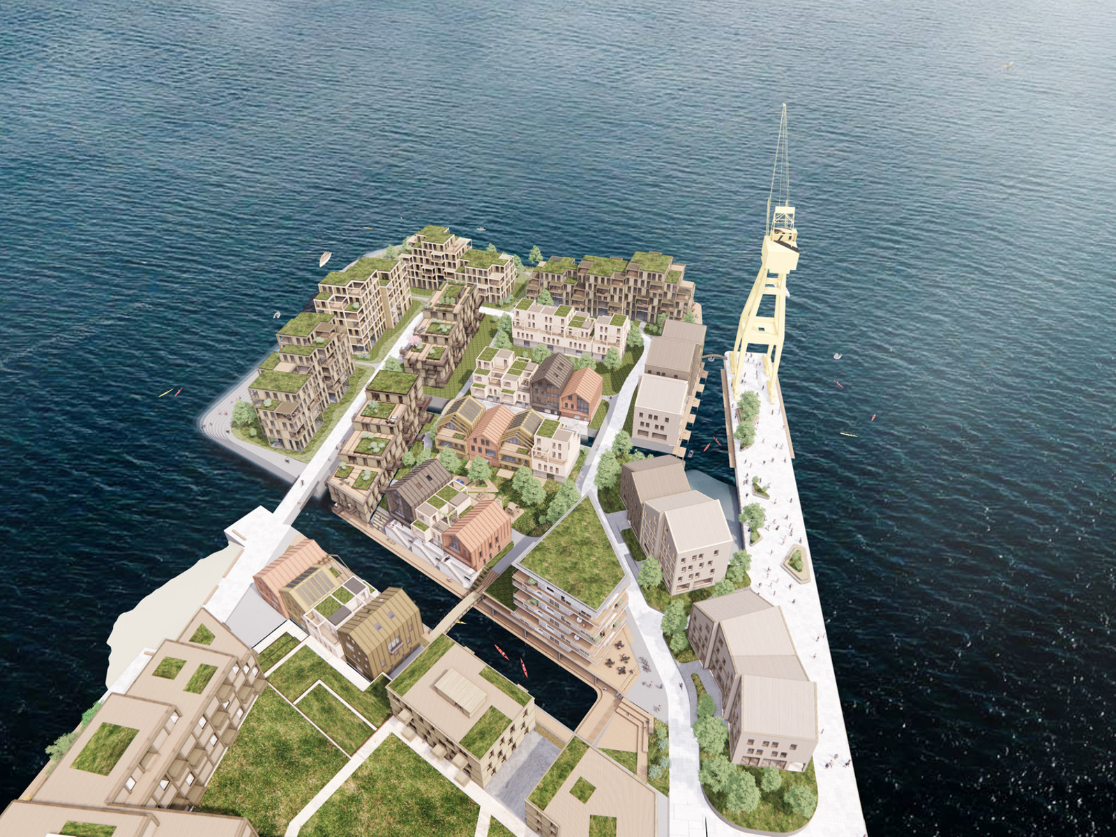 Illustrasjon fra Laksevåg, Bergen