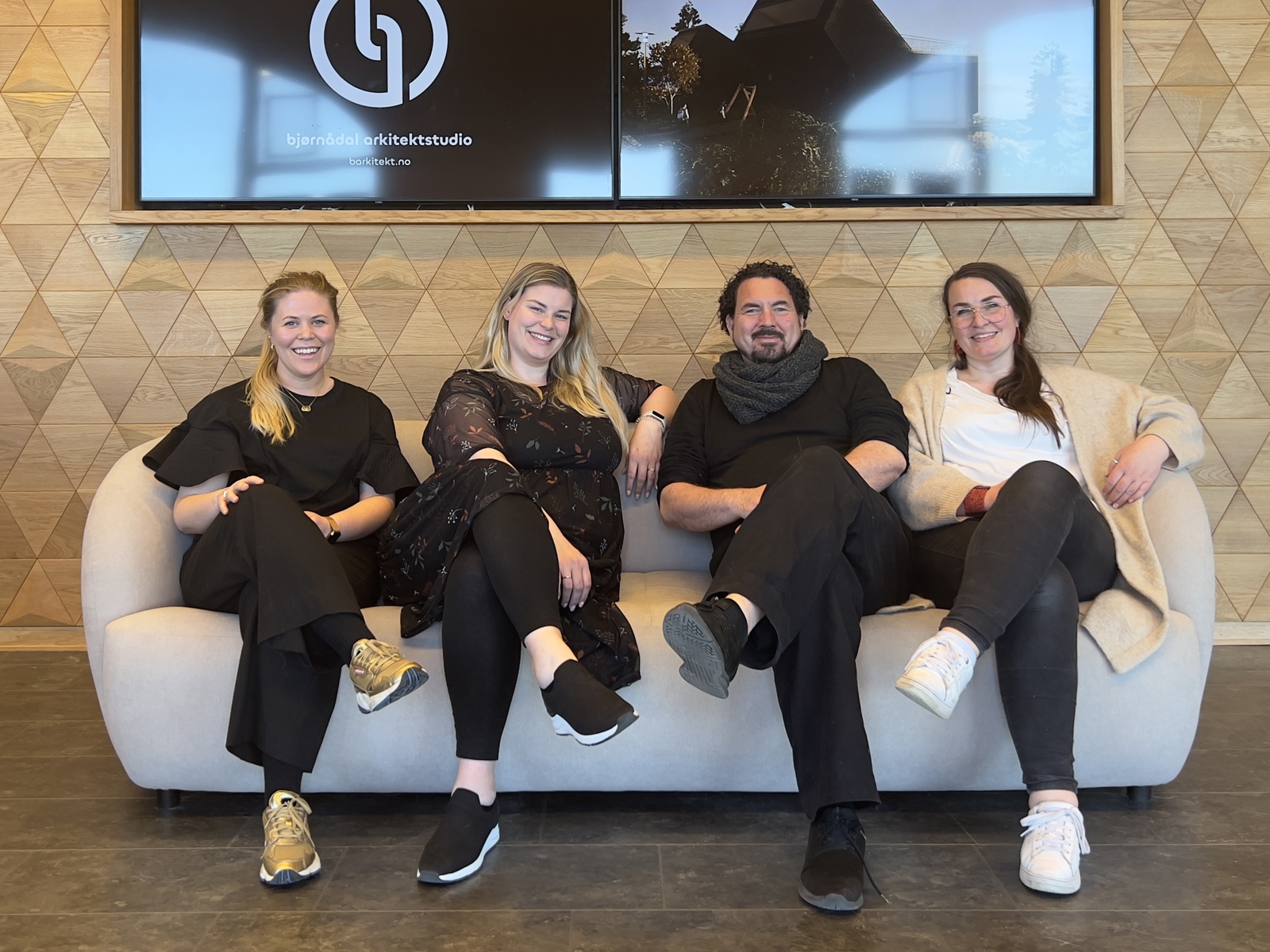 Arkitektkontor på kontoret
