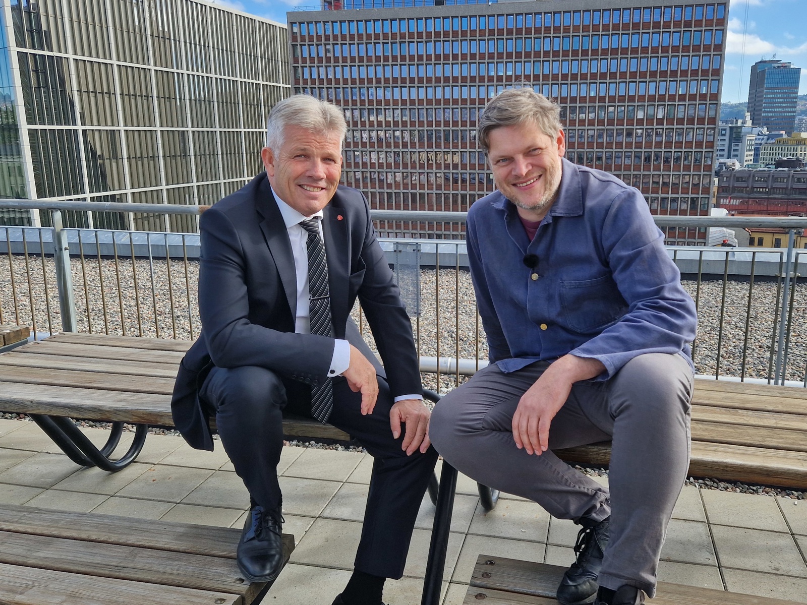 Hans Olav Brenner Og Bjørnar Skjæran