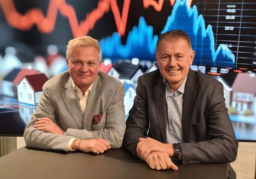 Trond Valle i Heim TV og Gunnar Stavrum i Nettavisen