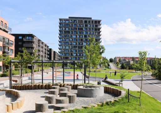 TIEDEMANNSPARKEN NARVESENBYGGET LEKEPLASS