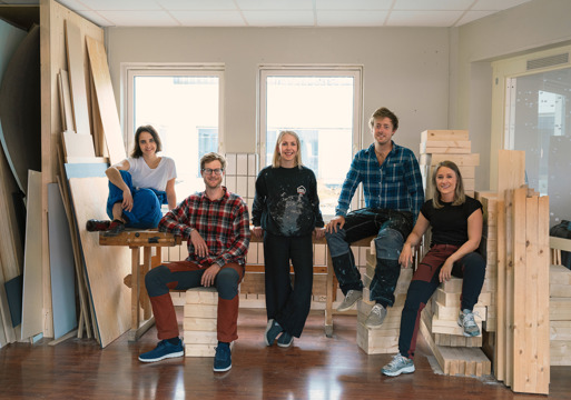 Arkitektkontor på kontoret