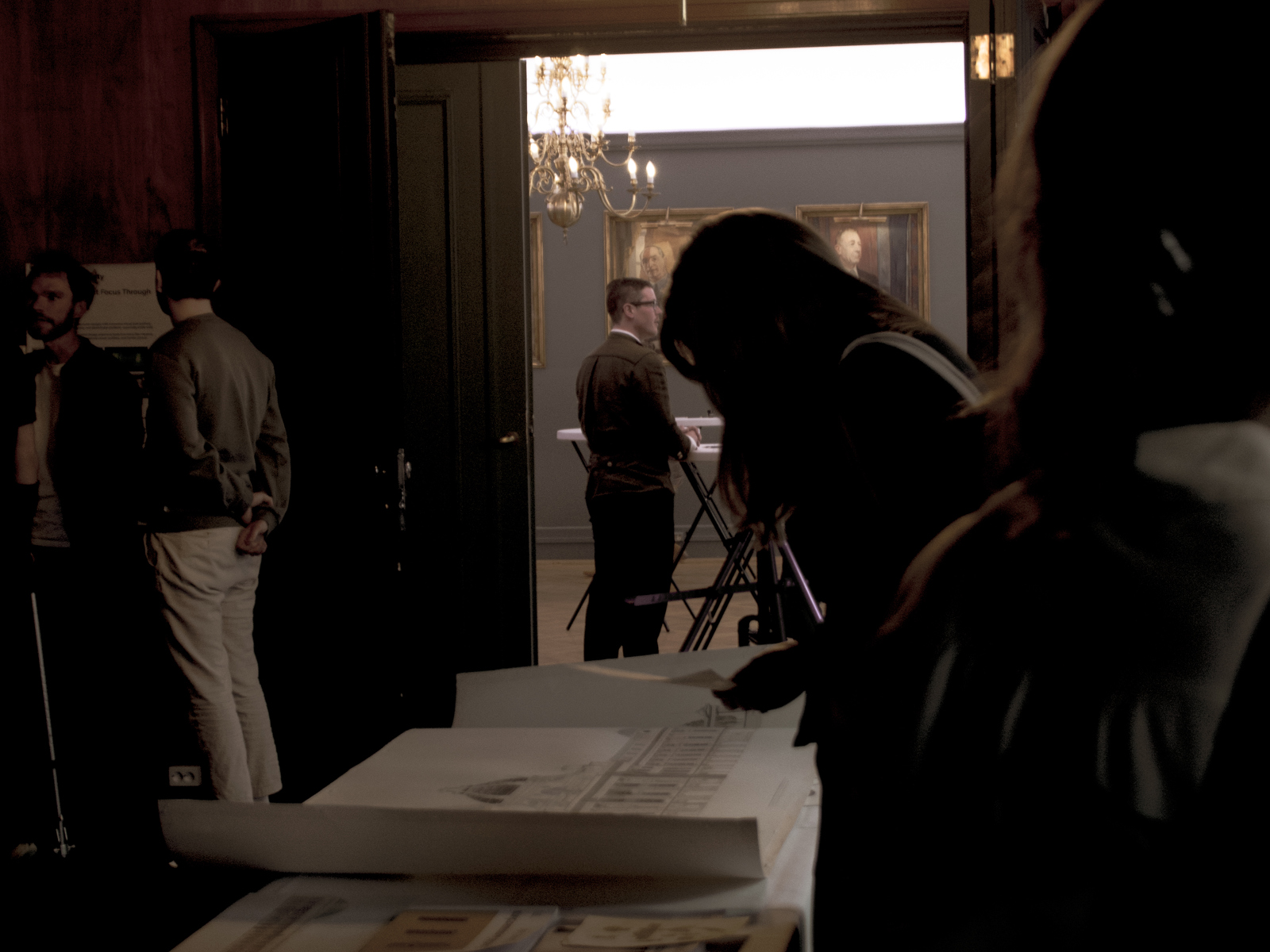 Bilde fra utstillingen på BARCH, en konferanse for det klassiske fagmiljøet i Oslo.