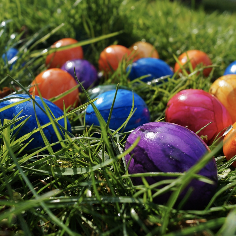 Foto av påskeeegg