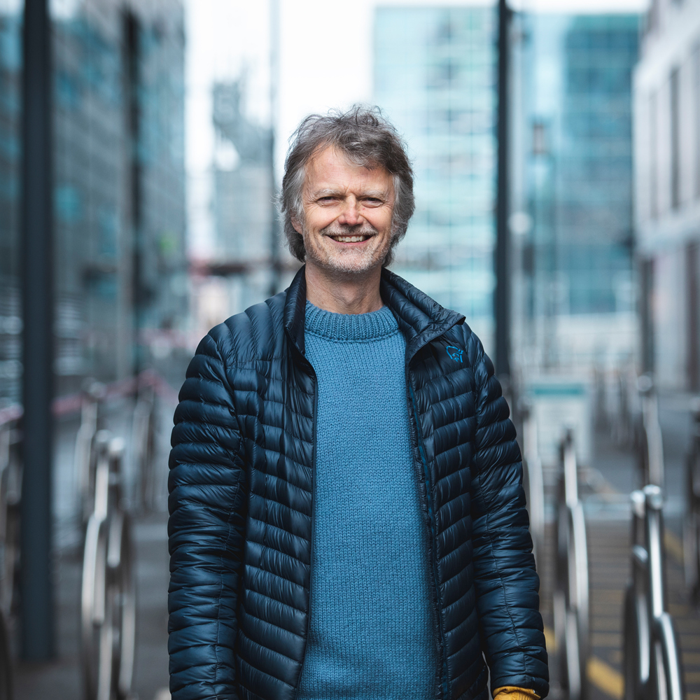 Portrett av Erling Fossen.