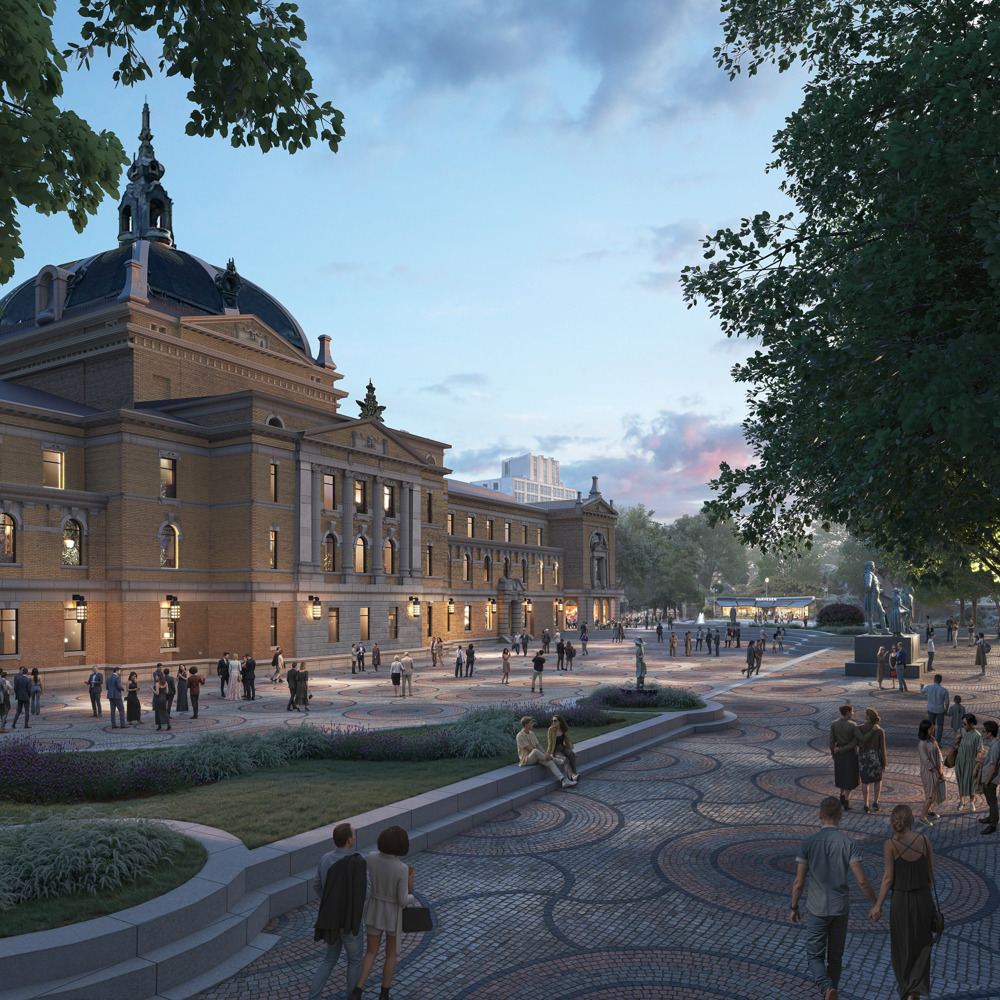 Nationaltheatret Med Teaterplassen LPO Arkitekter