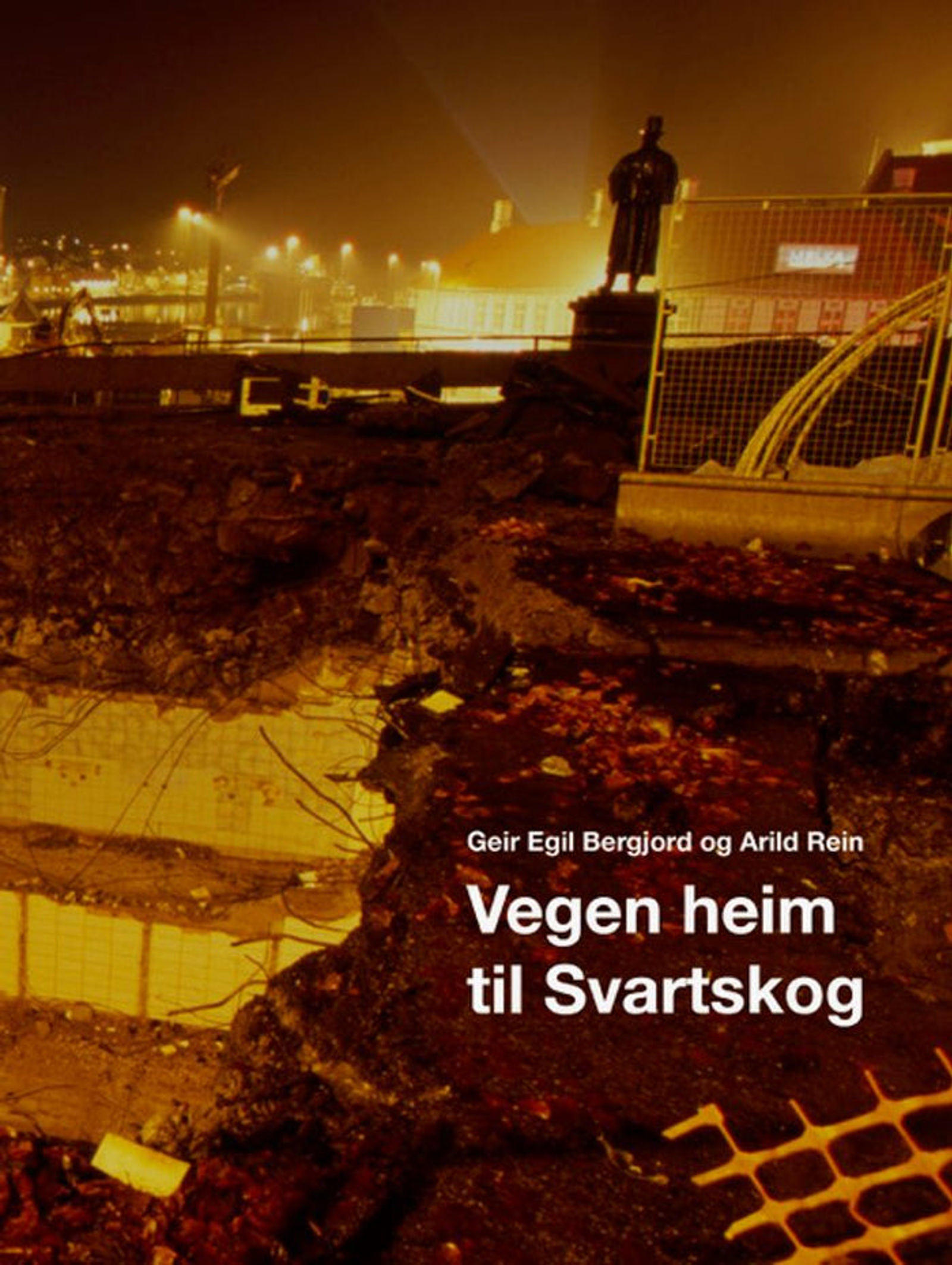 Forside av bok i røde og oransje farger.
