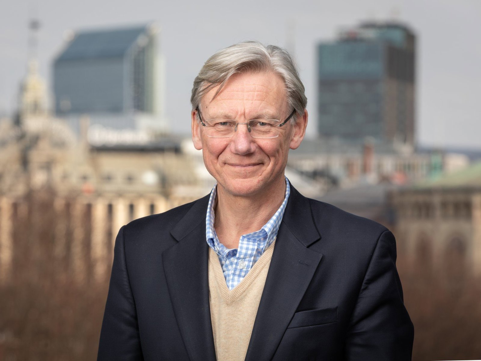 Portrett av leder i Byutviklingsutvalget i Oslo bystyret, James Stove Lorentzen (H).