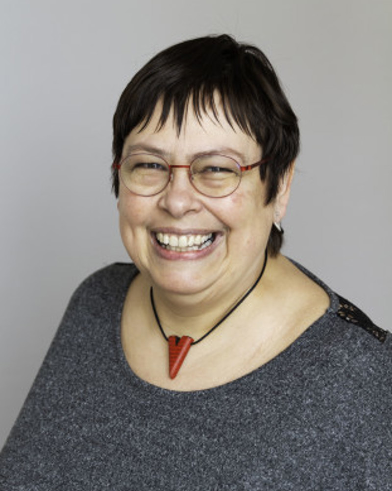 Portrett av hva som ser ut som verdens koseligste ordfører, Rita Ottervik