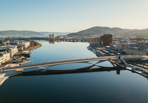 Bybrua i Drammen