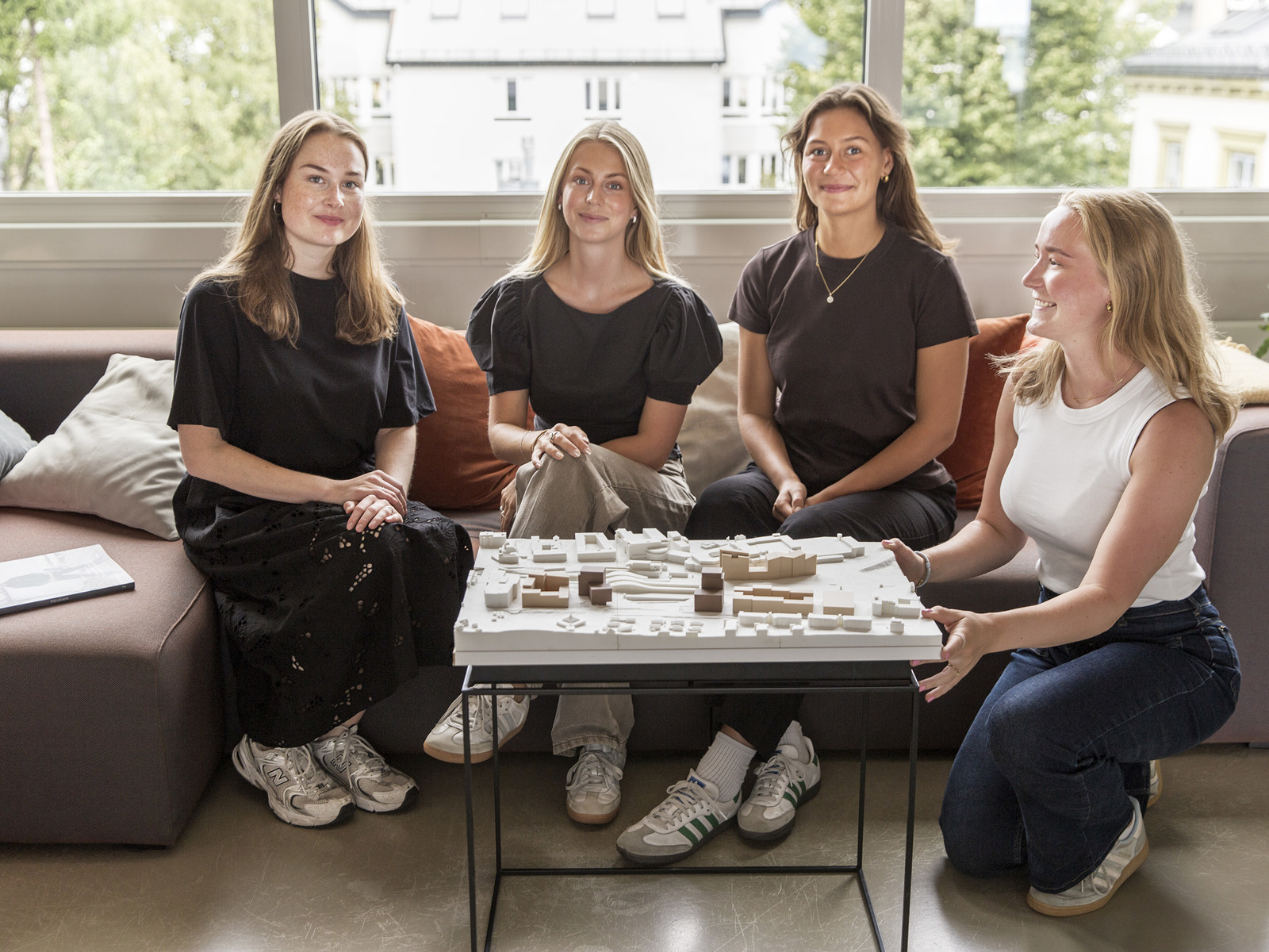 Praktikanter hos LPO Arkitekter